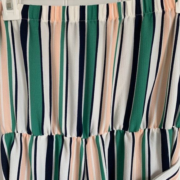 Charlotte Russe Strapless Palazzo Pant Jumpsuit EUC sz M - Picture 6 of 9